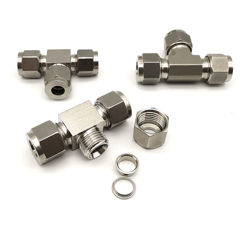 3 Double Ferrule Tube Fittings (3)